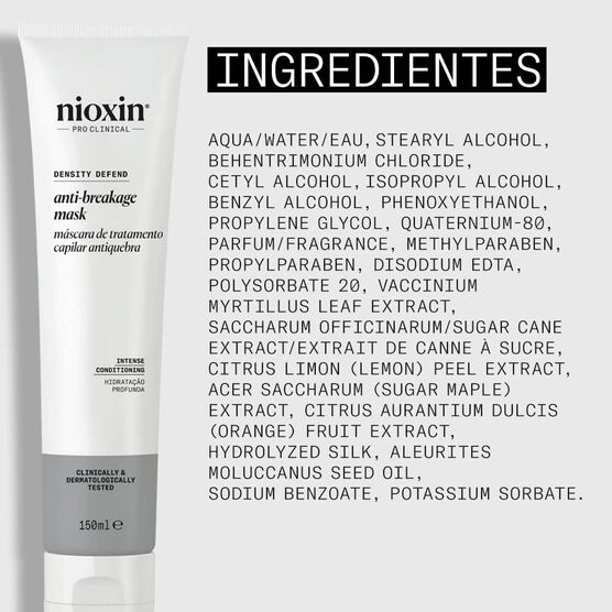 M&aacute;scara de Repara&ccedil;&atilde;o Antiquebra Nioxin